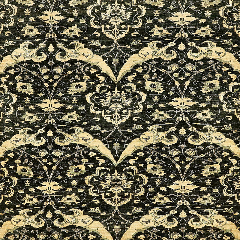 Abstract Indoor Rug, Square 6'