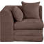 Fauteuil d'angle rembourré Vredenburgh Chenille-112273065