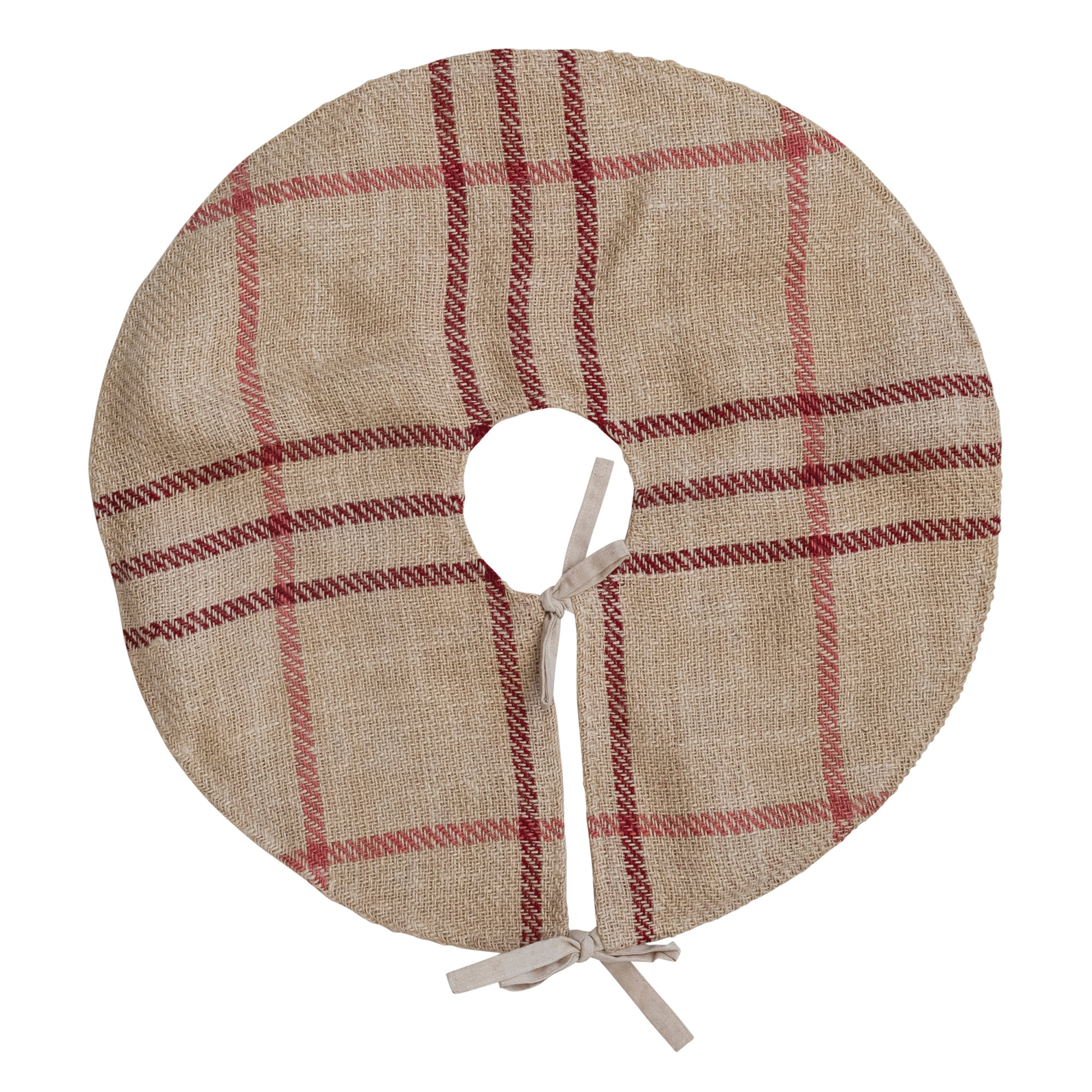 Jebril Burlap Tree Skirt