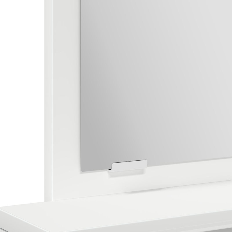 MDF 50 X 41 X 140 Cm Vanity Unit Rectangular, White