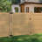 Horizontal Fence 5 in. x 5 in. x 108 in. Cypress Vinyl End Post