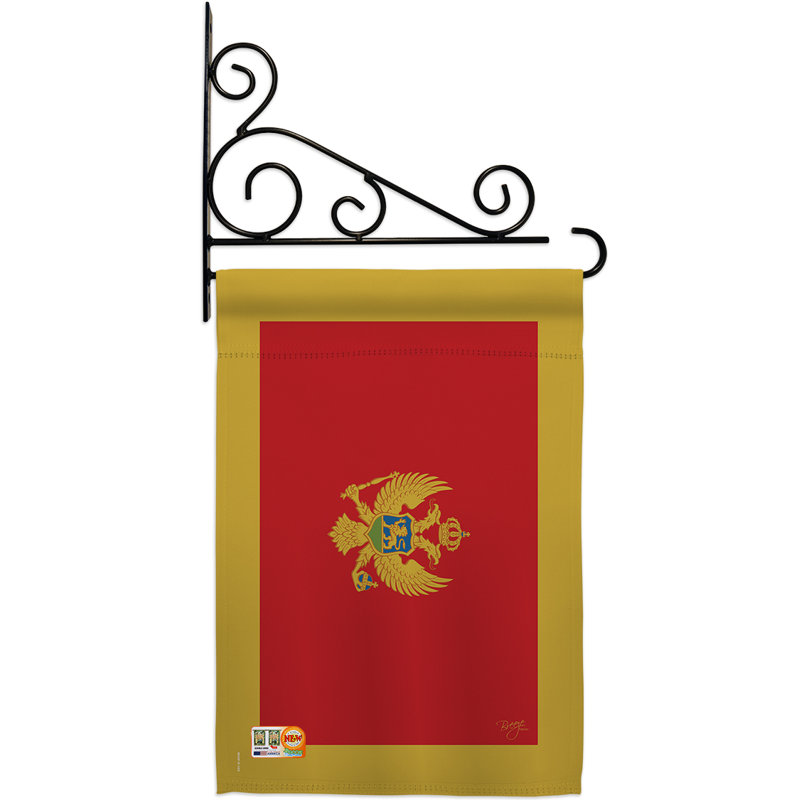 2-Sided Polyester 19 x 13 in. Flag Set