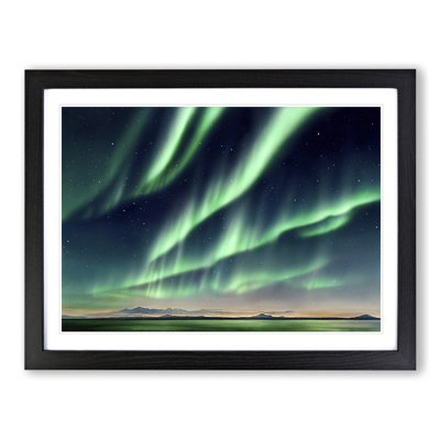 Wholesome Northern Lights - Framed Print