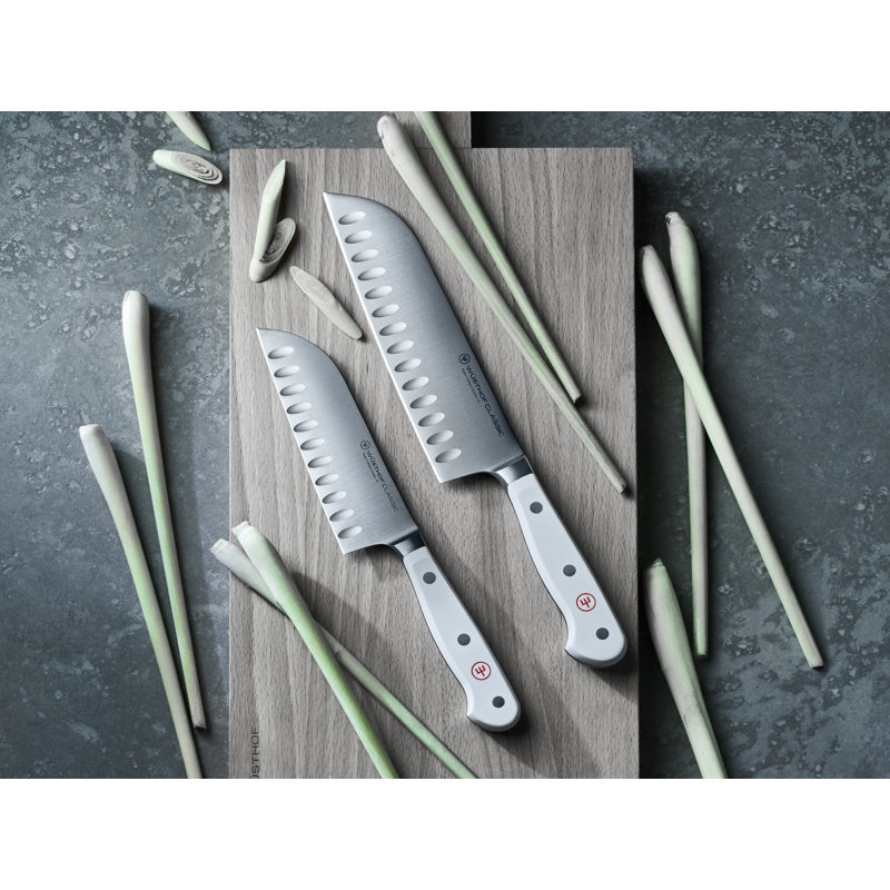 WÜSTHOF Classic Santoku Knife, 5", White