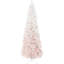 Sapin de Noël rose et blanc, sapin artificiel à assemblage facile, blanc, pas plus d'allergies