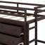 Lit mezzanine avec tiroirs et tablette-254036197