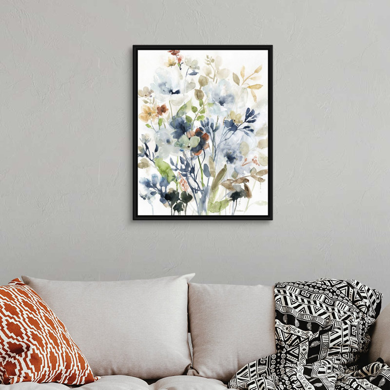 Holland Holland Mix I - reproduction d'art sur toile, Cadre flottant noir, H 31,7 po x l 25,7 po x P 1,75 po