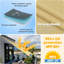 4m x 4m Rectangular Shade Sails