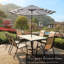 274cm Tilt Market Parasol