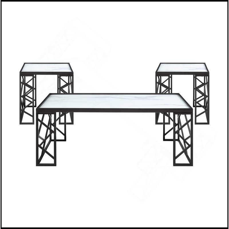 Occasional 3Pc Tables Set
