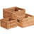 Moraga 3 Piece Wicker/Rattan Basket Set