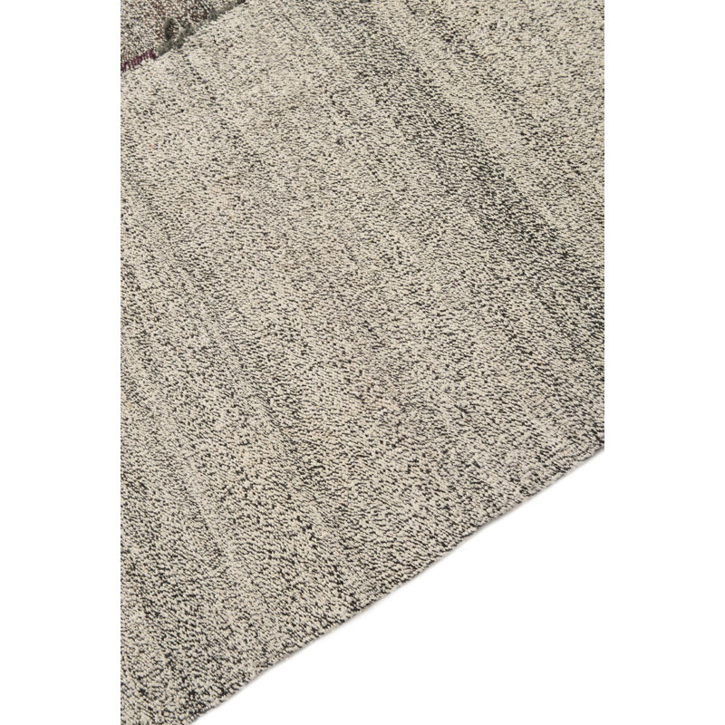 Tapis noir et blanc Pegues