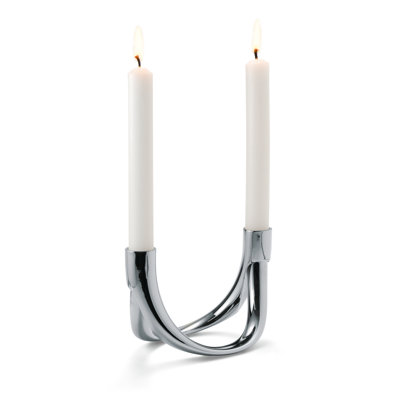 Stainless Steel Tabletop Candelabra