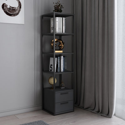 Lininger 169cm H x 39cm W Bookcase