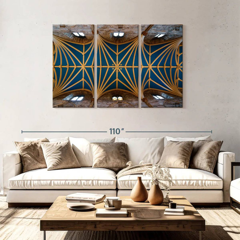 Rorry St. Giles' Cathedral Ceiling, 48" H x 74" W