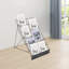 Porte-revues de bureau en fer-1614373030