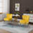 Brumm Velvet Side Chair-1728420208