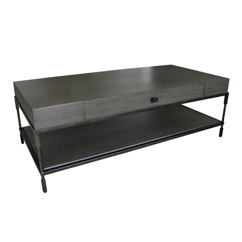 Caribe Cocktail Table, Mink Gray