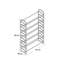 18 Pair Stackable Shoe Rack