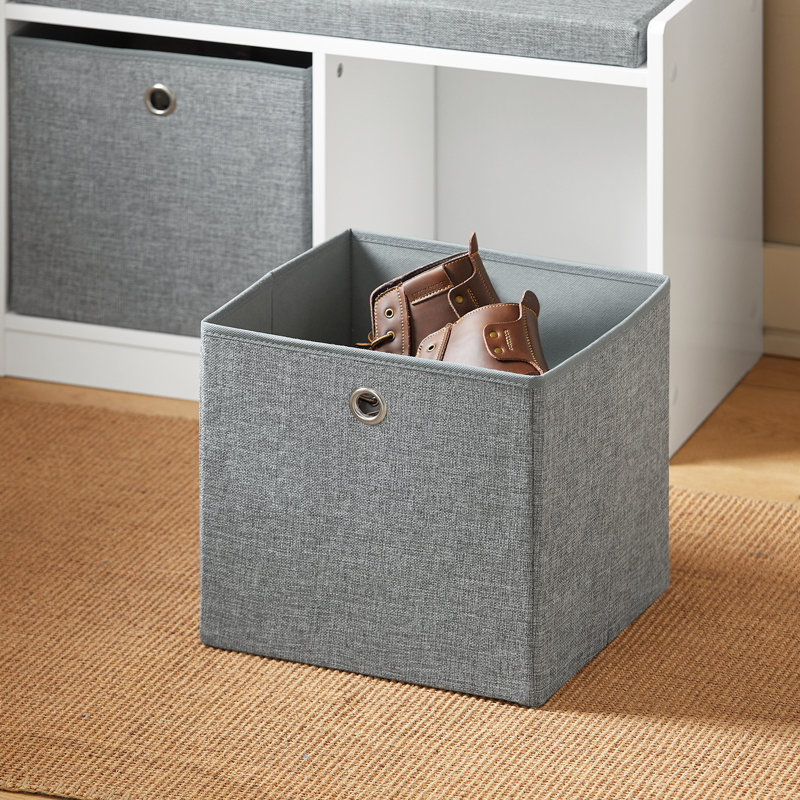 Brunnet Polyester Upholstered Storage Bench