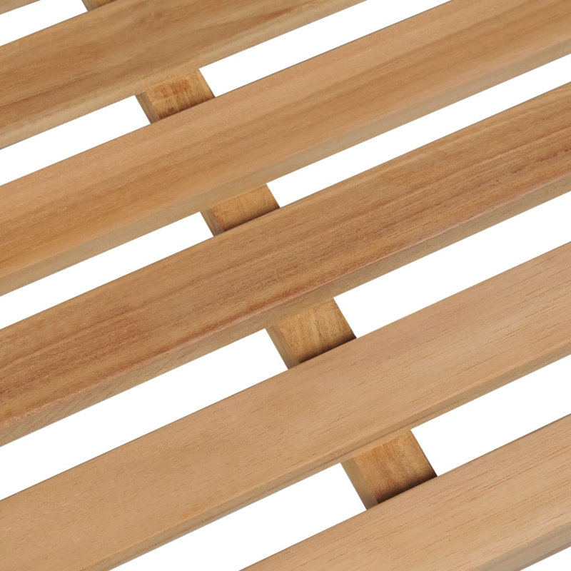 Banc de jardin en bois Byadbo, Noir
