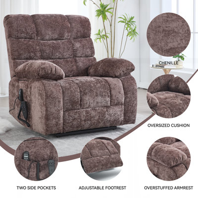 Electric Power Lift Recliners with Power-Remote