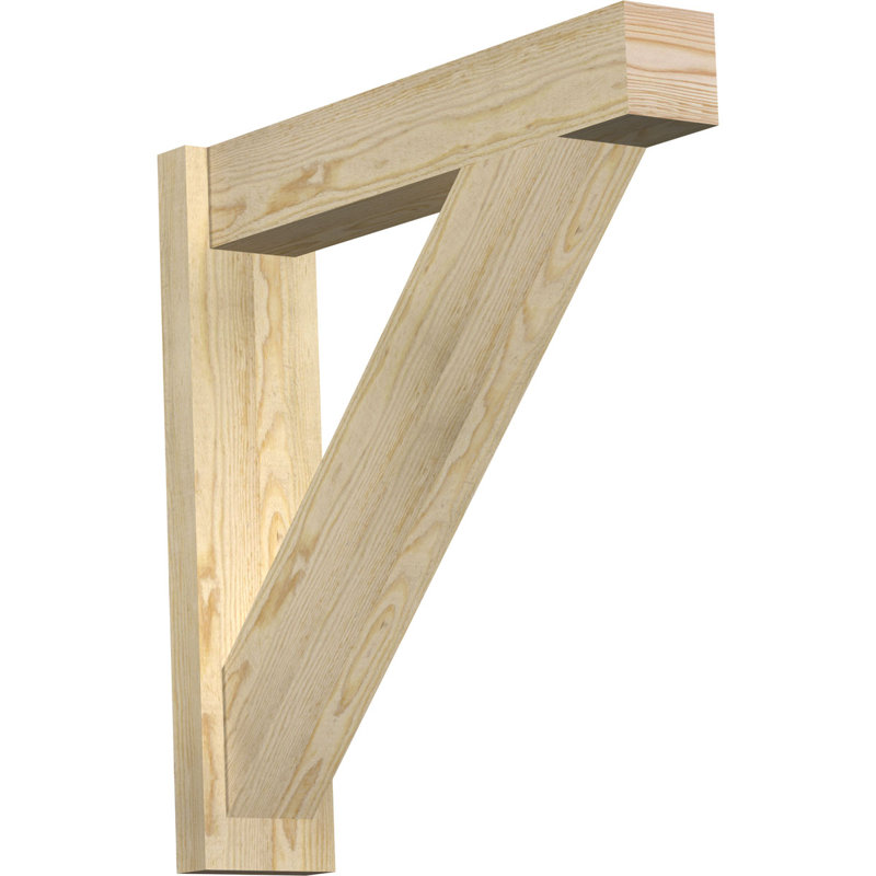 Pavé traditionnel traditionnel, P 28 po x H 28 po, Sapin Douglas de 6 po (sciage brut)