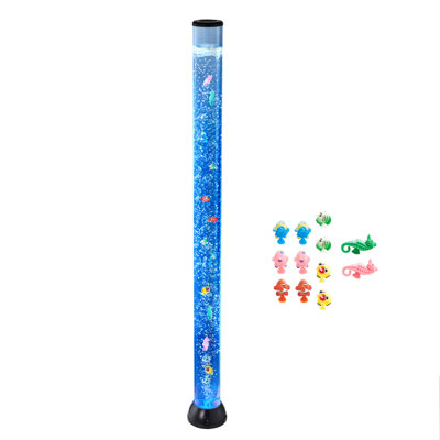 Bubble Tube Lamp 16 Color Sensory Aquarium Lamp for Relief Calming