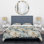Ethereal Rococo Flourish Victorian Pattern XXXII Polyester Duvet Cover Set