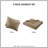 Luxurious Queen Bedding Sets, Cotton Filled Herringbone Quilt For Home