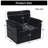 Comfortable Plush Corduroy Swivel Armchair for Various Rooms-682755045