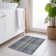Alfonzo Washable Striped Indoor / Outdoor Rug