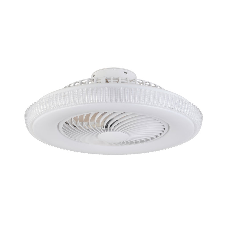 50cm 7 - Blade LED Smart Ceiling Fan with Remote Control and Light Kit Included