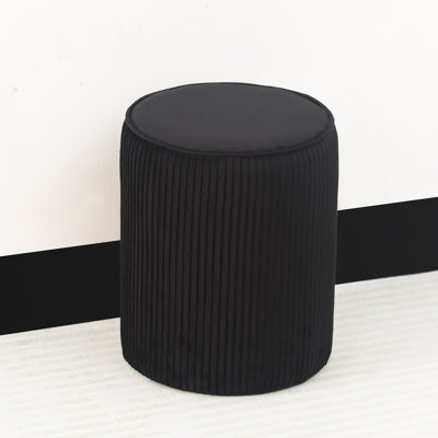 Quanecia Velvet Ottoman
