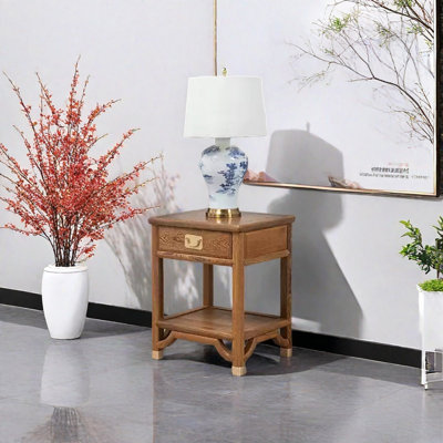 Solid Wood Exquisitely Carved Plant Stands