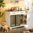 Versatile Dog Crate Furniture with Multiple Storage Options for Pets