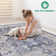 Naar Payas Area Rugs, Blue/Traditional Accent Power Loom Machine -Crafted Rug