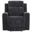 Fauteuil inclinable électrique capitonné Patrick