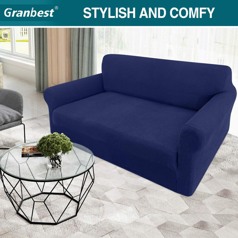 Outdoor Patio Sofa Cover, 107" H x 178" W x 104" D, Navy Blue