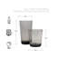 Ensemble de verres en acrylique Elton Simple - Gris - 21 oz et 15 oz-703569400