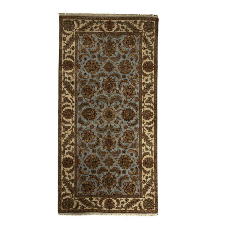 Tapis multicolore de haute qualité noué à la main Trinity