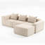 Velours côtelé en velours côtelé 4 pièces, compression moelleuse, moelleux, style moderne, sans assemblage-1328121205