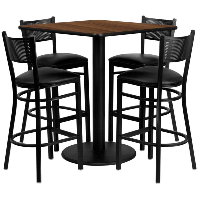 4 - Person Pedestal Dining Set