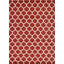 Tapis rouge tissé à la machine Molly-1957635869