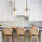 Lucy 1 - Light Single Globe Pendant With Irregular Organic Glass（Set Of 2）-1294403562