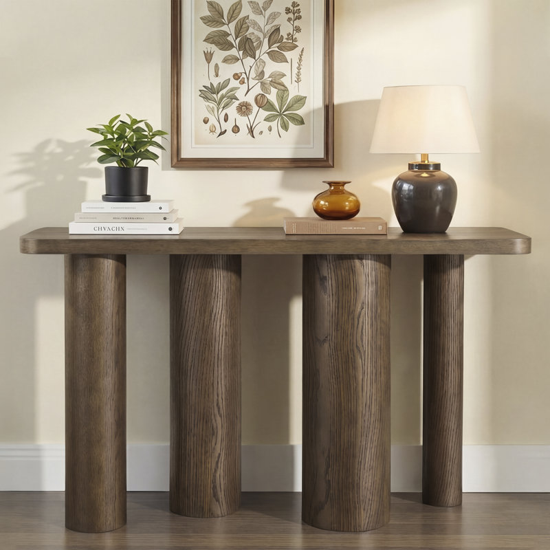 Kiona 55" Modern Entryway Console Table