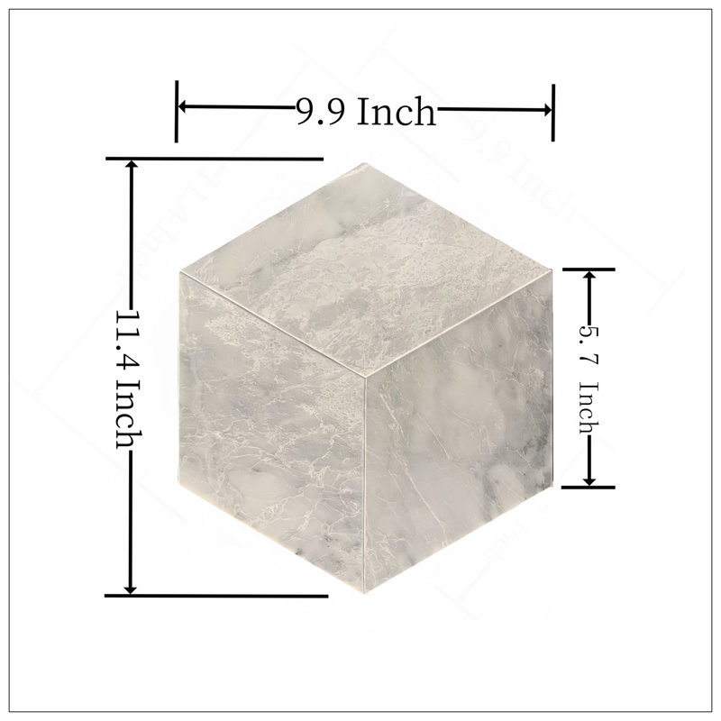 Hexagon Carrara Grey Polished Marble Tiles, Natural Stone For Wall And Floor, 12 Pieces Per Box, 7.1 Sq Ft Coverage