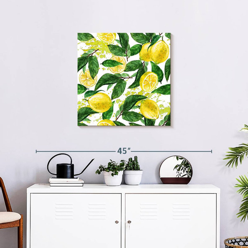 Yarlin Lemon Leaves Pattern
