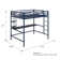 Maxwell Metal Loft Bed with Built-in-Desk by Novogratz