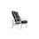 Chaise de patio inclinable avec coussins Askar